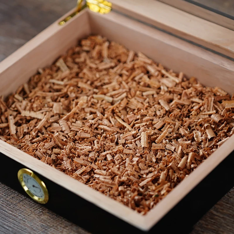 100g Natural Spanish Cedar Wood Sawdust Humidors Cedar Wood for Cigar Storage No Cigar Bugs More Aromatic cigar humidor smoking