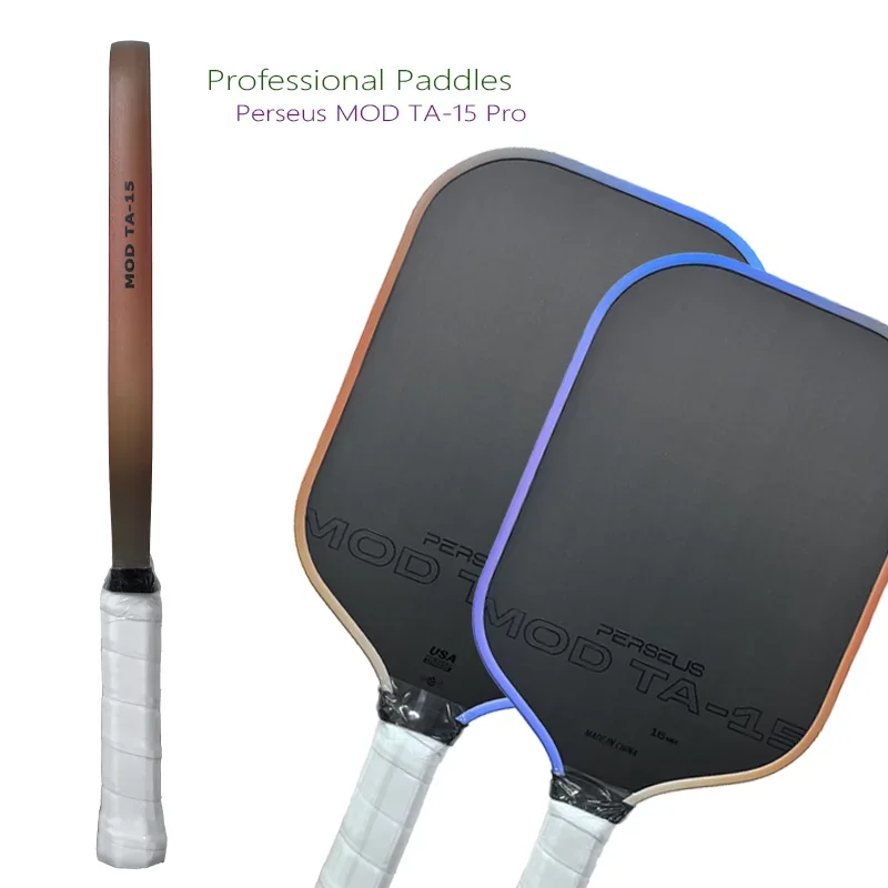 

Одобрено USAPA Aurora Chroma Perseus MOD TA-15 Pro Player Углеродное волокно Наполнитель из пенопласта EVA GEN3 Propulsion Core Pickleball Paddle