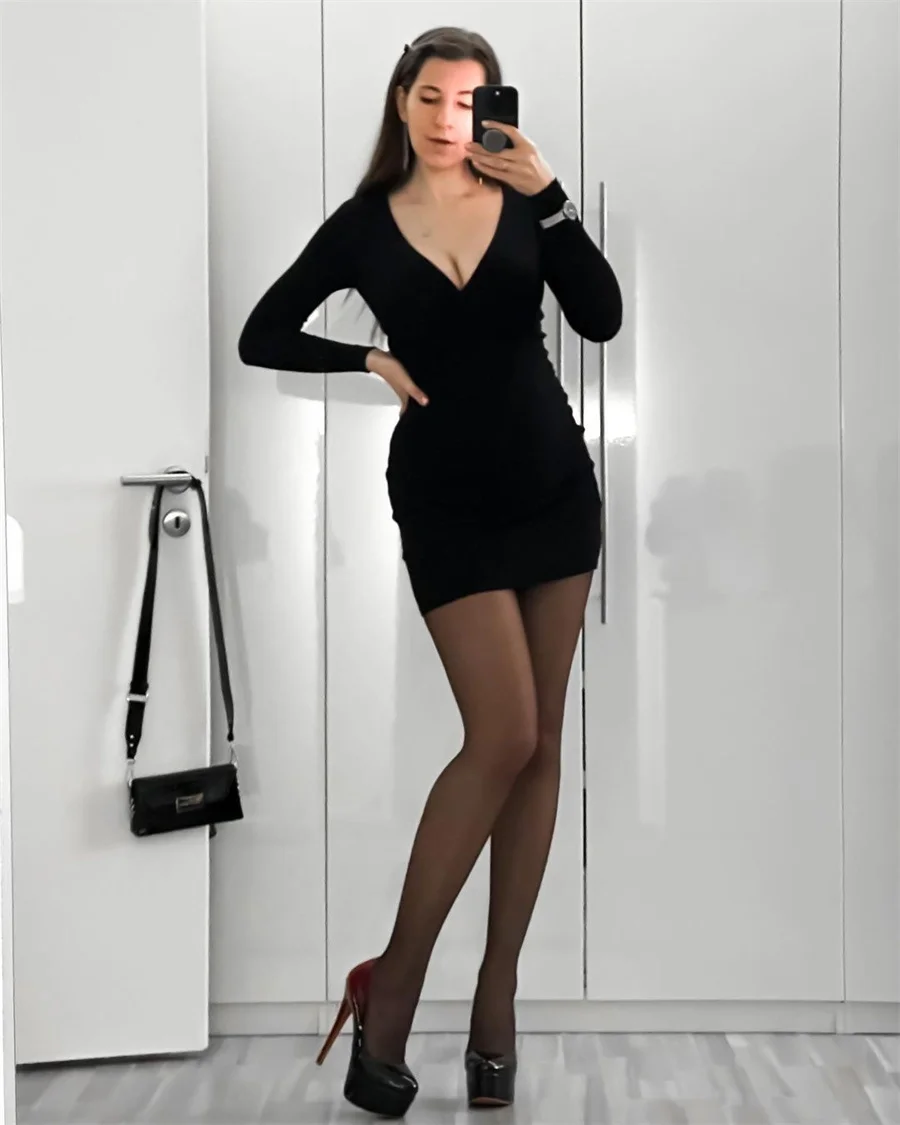 onlymaker Women Gradient Platform Round Toe Comfortable Super High Heel Stiletto Slip On Fashion Sexy With Dress Party Pumps