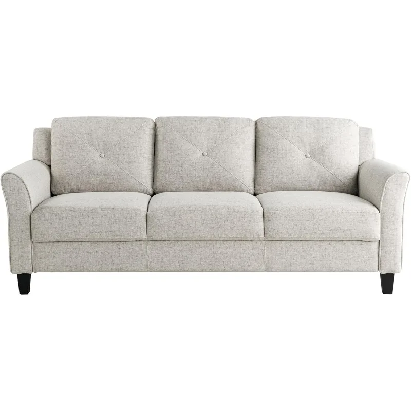 Sofa Curved Arms, Beige