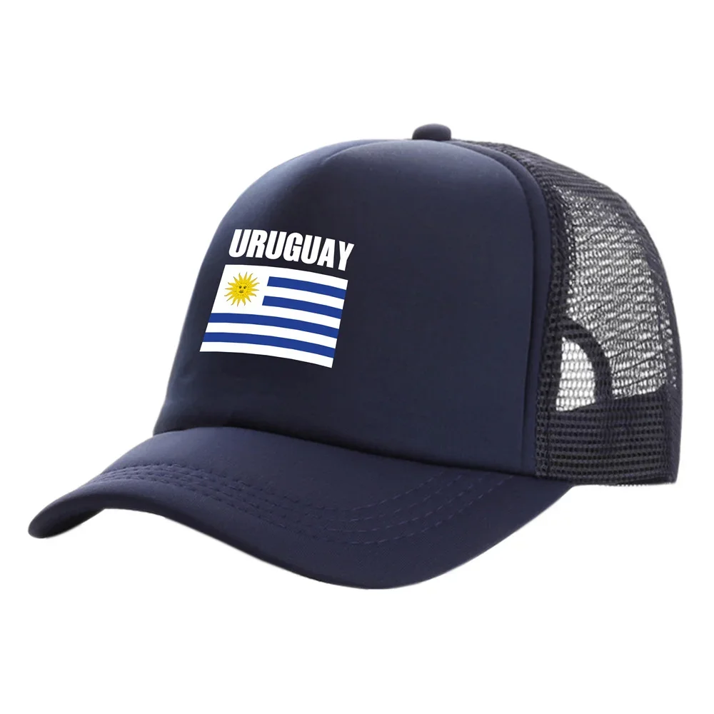 Uruguay Trucker Cap Men Cool URY UY Hat Baseball Cap Cool Summer Unisex Mesh Net Caps