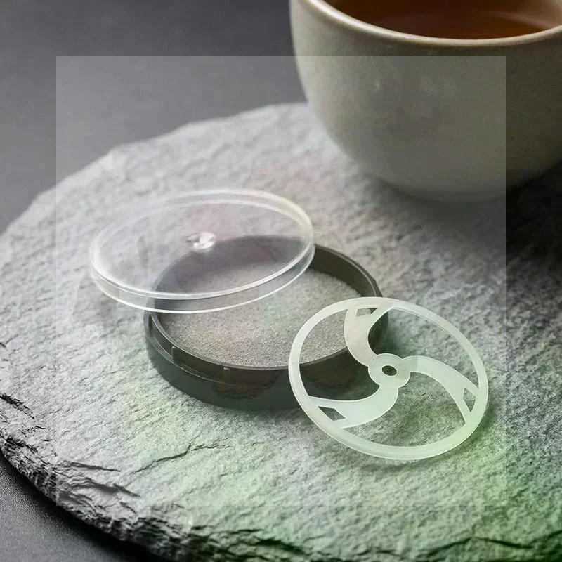 51.27mm Watch Dial Screen Protector Easy Apply Protective Case Screen Protector Box for Watchmaker Repair Tools Accessory