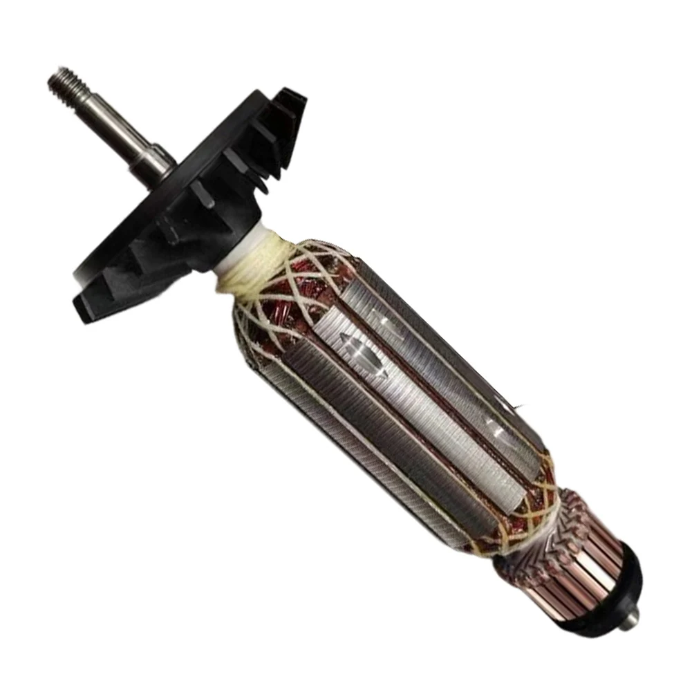 For GWS900-100 Electric Motor Core Angle Grinder Armature For Workshop Repair Metal Construction High Durability Heat Treated