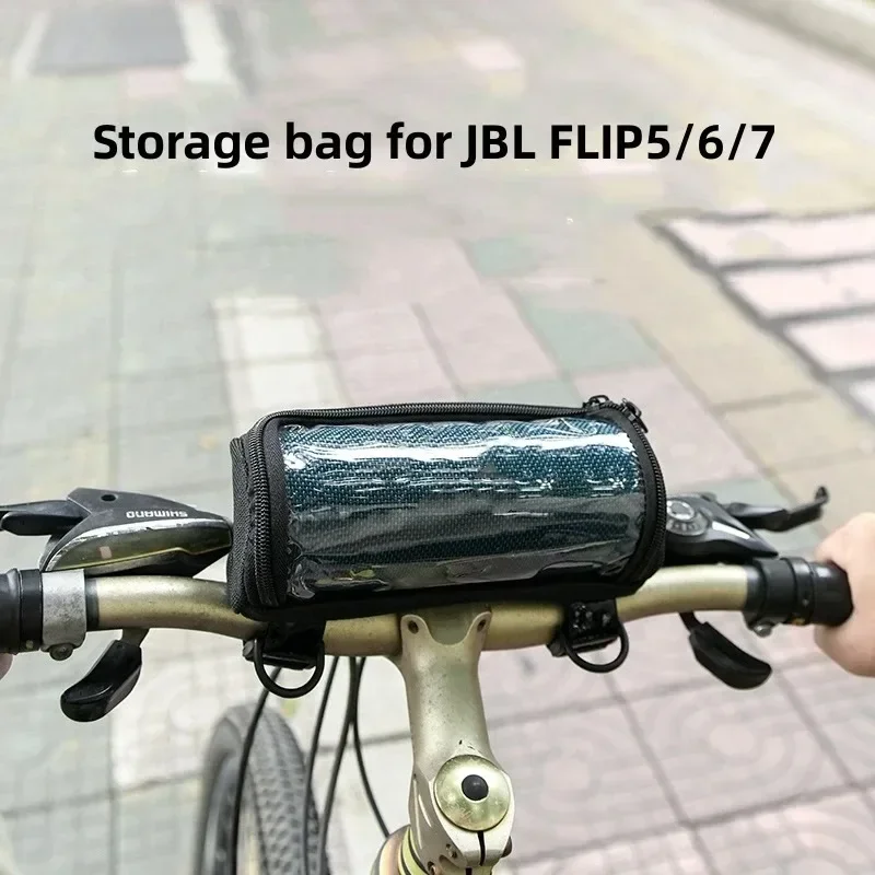 

For JBL Flip 5/6/7 Speaker Bike Front Bag Outdoor Cycling Wireless Audio Cross Shoulder Bag