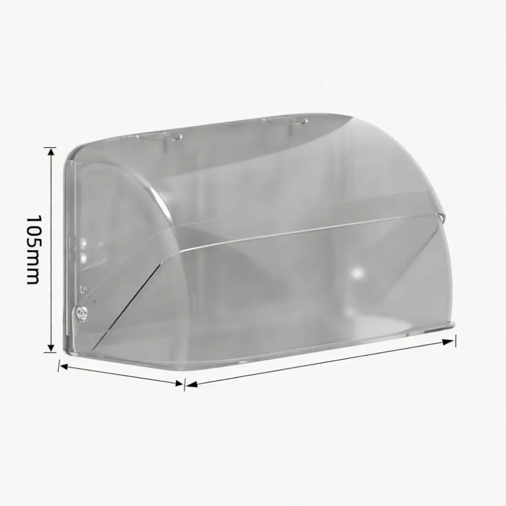 Protective Waterproof Socket Box Outdoor Weatherproof Cover Rainproof Shield For Electrical Power Switch And Outlet