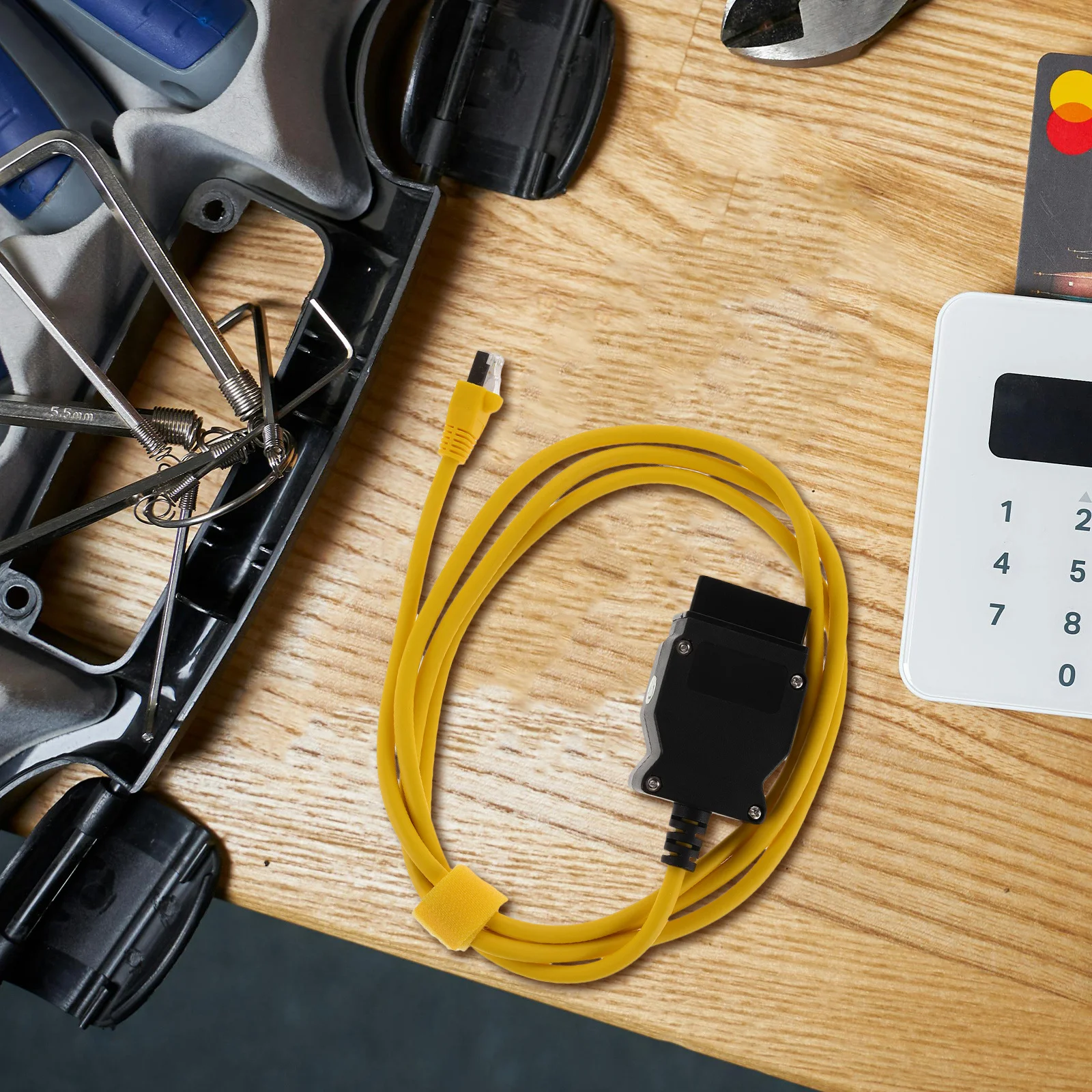 

Ethernet Cable Interface Car Test Coding Durable Abrasion Resistant Easy Data Extraction Vehicle Inspection Tool