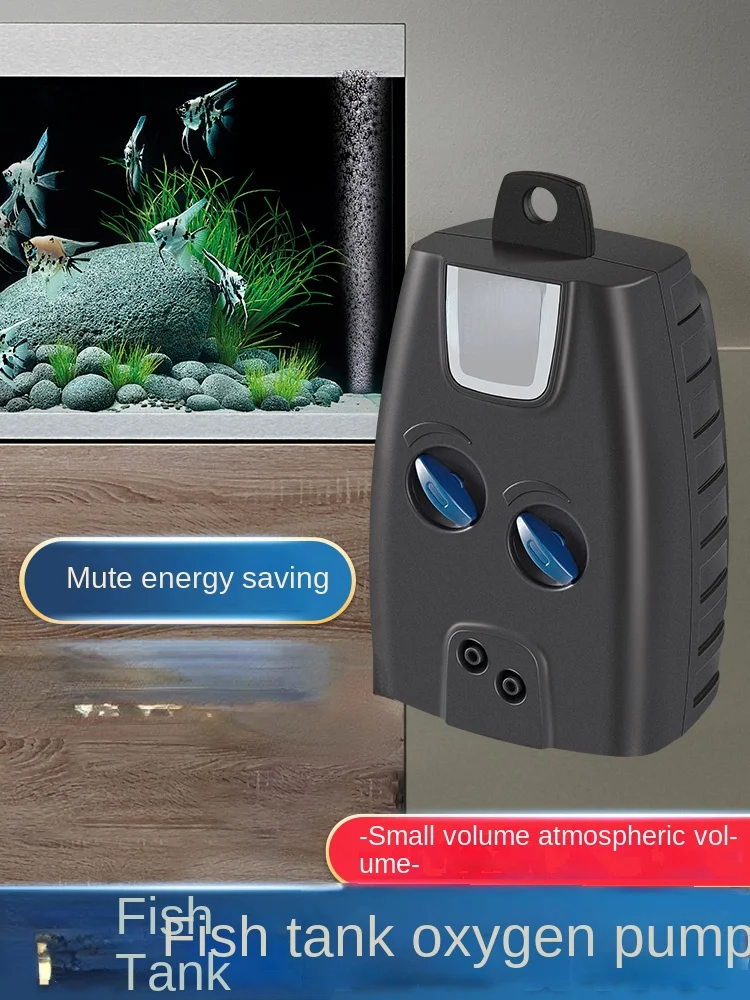 Fish Tank Oxygen Pump Aerator Pump Aquarium Grass Cylinder Charge Yangqi Dozen Oxygen Setup Small Household Mute Oxygen