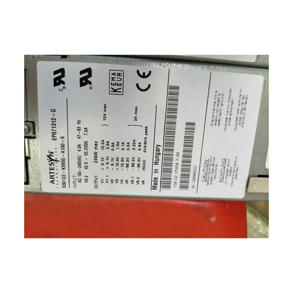 Artesyn EP 071312 -G S30122-K5950-A100 Модель источника питания