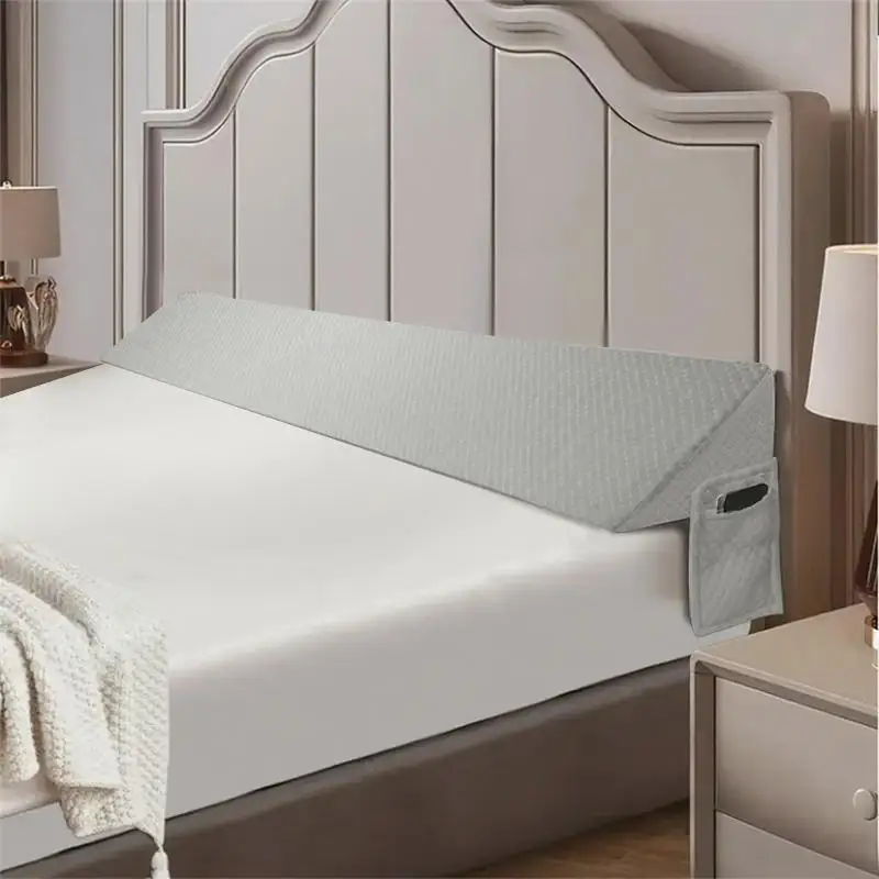 

Air Layer Fabric Gap Pillow Grey Diamond Pocket 154x24.5x15cm - Comfortable Support for Bed and Couch, Ideal for Filling Gaps,