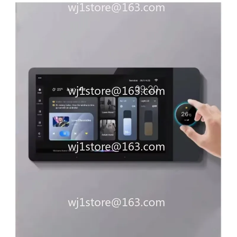 Smart Home Gateway Wifi Smart Control Panel 8-inch Multifunctional Music Wall Touch Screen