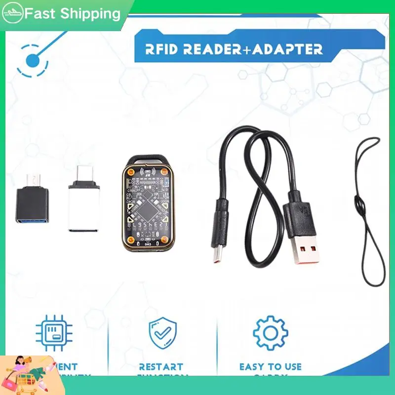 

Upgrade Chameleon Ultra Smart Card Emulator+UID Keychain RFID Smart Chip Reader 125K 13.56M Card Decode NFC-Tvdae