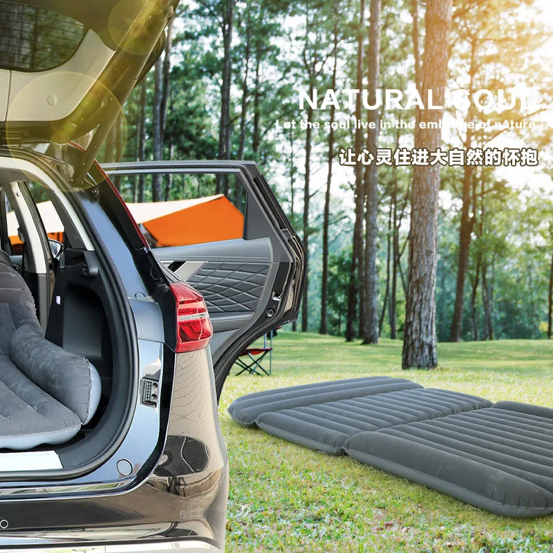 

Rear Trunk Inflatable Mattress SUV Car Bed Environmentally Friendly and Cold-resistant Quick Inflation 180 * 118cm