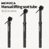 MEROCA 自転車ドロッパーシートポスト 27.2\30.9 ミリメートル\31.6 ミリメートル油圧高さ調節可能なロードバイクシートポストマウンテン自転車シートチューブ 3