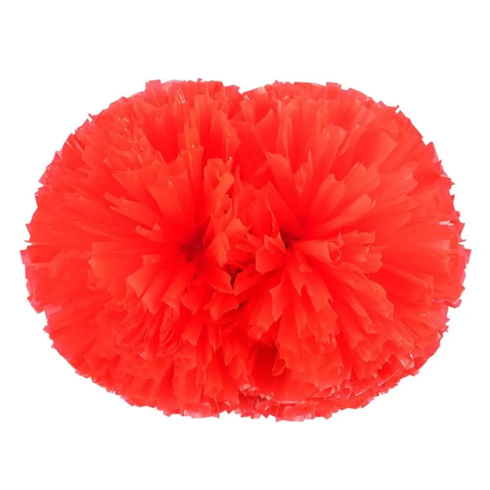 30cm*37cm Flower Ball Multicolors Colorful Cheerleader Pom Poms Come On Props PET Dance Props Dance Party Concert Decorator