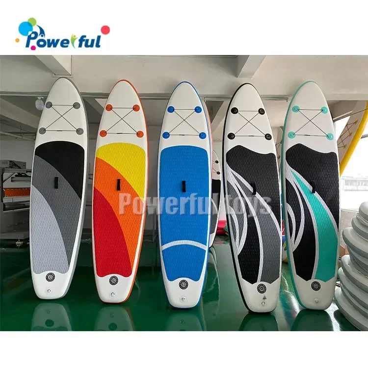 

Factory Powerful Toys Wholesale Custom Size Paddle Board Cheap Inflatable Stand up sup Boards Surf Paddle Board
