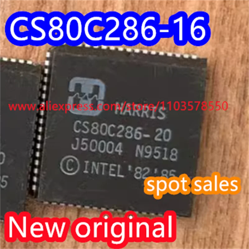 2PCS  CS80C286-12 Embedded Microcontroller CS80C286-16 New Original CS80C286-20 PLCC68 CS80C286-25 CS80C286