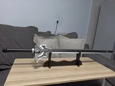 106 سنتيمتر تأثيري حلي الدعائم الطرف السيف الفن على الانترنت (SAO) 1:1 Asuna أنيمي خشبية Kirigaya Kazuto's Elucidator/الظلام Repulser هدية