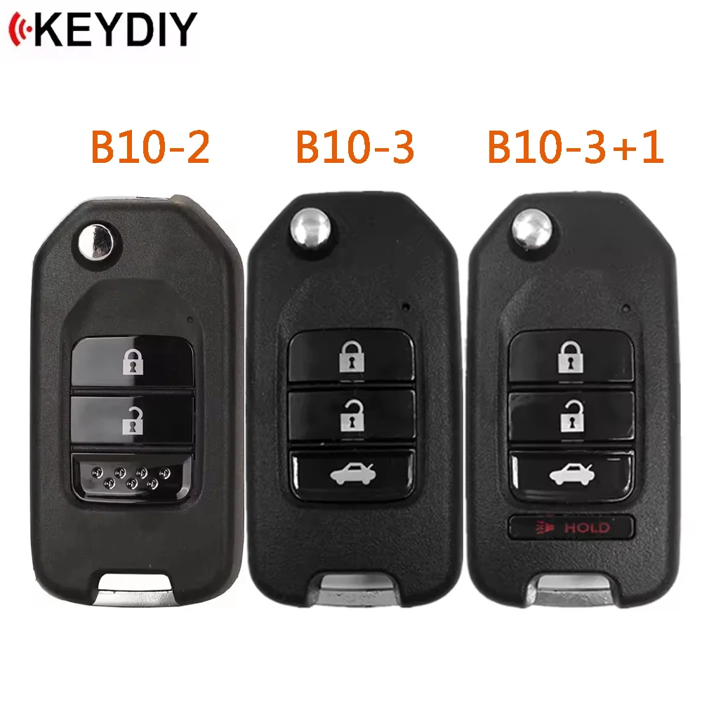 

5pcs/lot KEYDIY B10-2 B10-3 B10-3+1 Universal Remote Key KD B10 Series for KD900/KD-X2/mini KD for Honda style