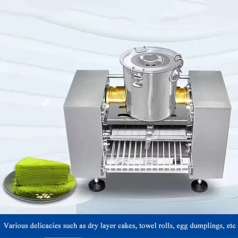 Commercial Cake Crust Machine For Cake Shop Dessert Shop Melaleuca Cake Making Machine Spring Roll Pancake Forming Machine