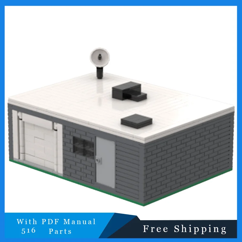 

516 шт. креативные строительные блоки, знаменитая аниме-фильм, серая модель Бонгау, городская модель, кирпич, сделай сам, сборная игрушка для мальчиков, подарок на день рождения