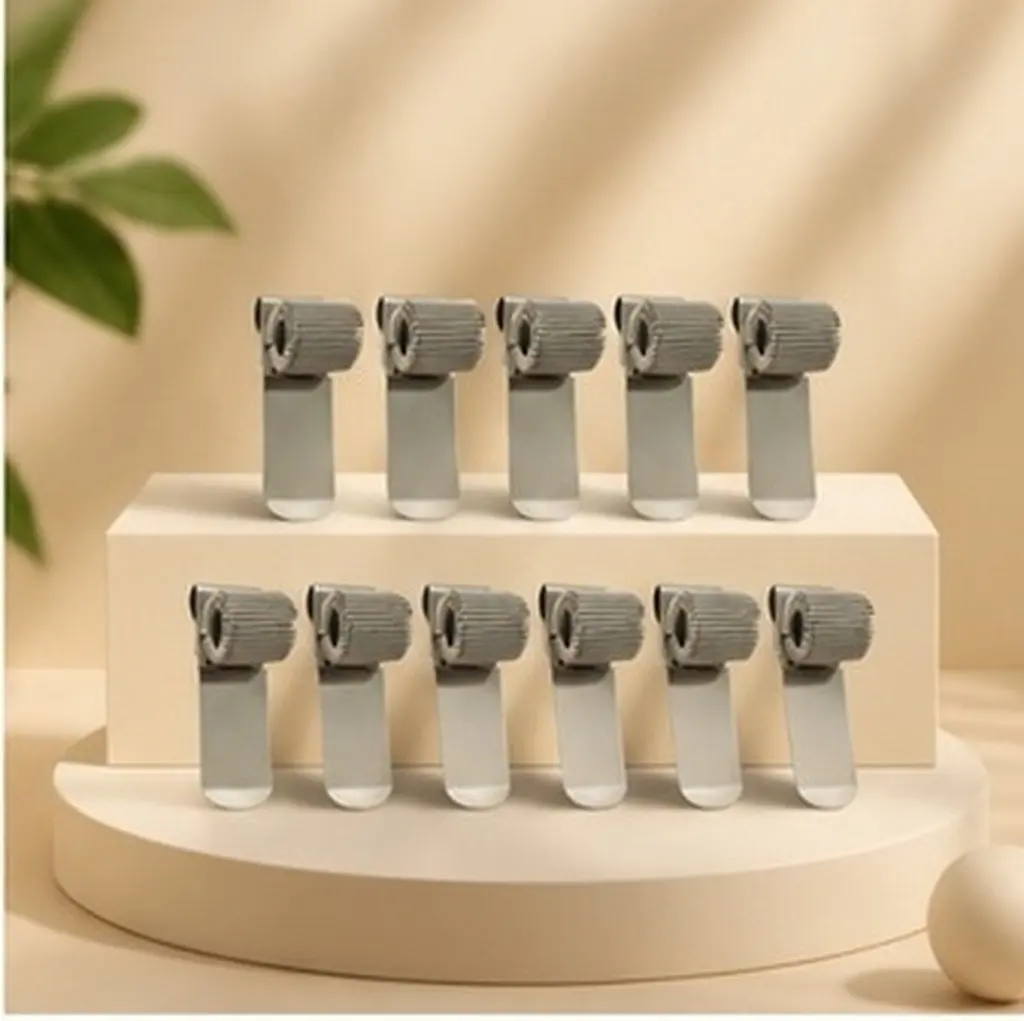 12Pcs Elastic Stainless Steel Pen Holder Spring Clip for Teachers Students Nurses Doctors Portable Notebook Journal