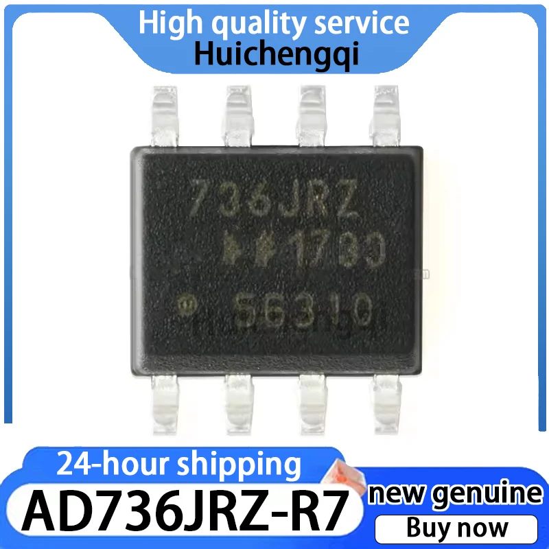 Conversor Original IC Chip, AD736JRZ-R7, 736JRZ Pacote SOP-8 RMS-DC, 1Pc