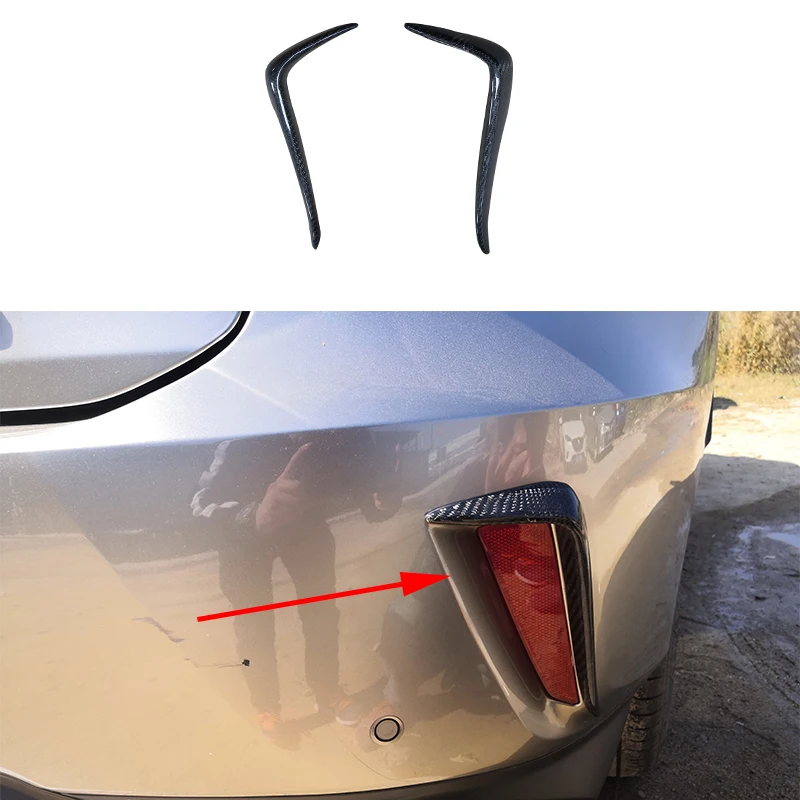 

Carbon Fiber / FRP Rear Lip Splitters Aprons Spoiler For Lexus RX300 RX450H 2016-2020 Bumper Side Cupwings Winglet