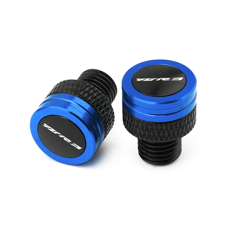NEW For Yamaha YZFR3 YZF R3 YZF-R3 2015-2025 Motorcycle Accessories CNC M10*1.25 Aluminum Screws Bolts Mirror Hole Plugs Cap - Image 5