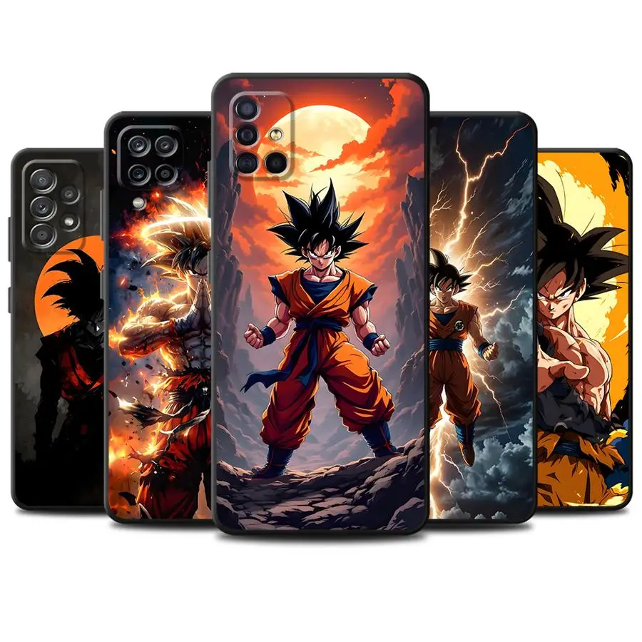 

Case for Samsung Galaxy S9 Note9 Note20 Ultra S10e S10 Plus S8 Note10 Plus Note8 Soft Shell Dragon Ball Cool Goku