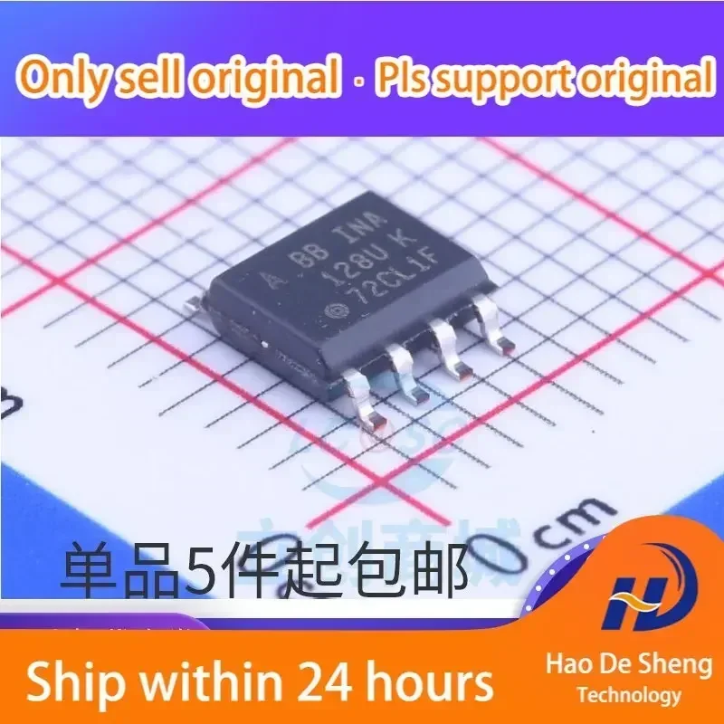 

10 шт./лот INA128UA INA128U INA128 SOP-8 НОВЫЙ ОРИГИНАЛ В НАЛИЧИИ