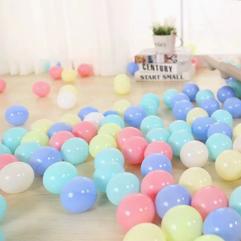 Baby Ocean Ball Verdikte speeltuin Kleurrijke bal Home Kinderspeelgoedbal Indoor Decoratieve plastic bal