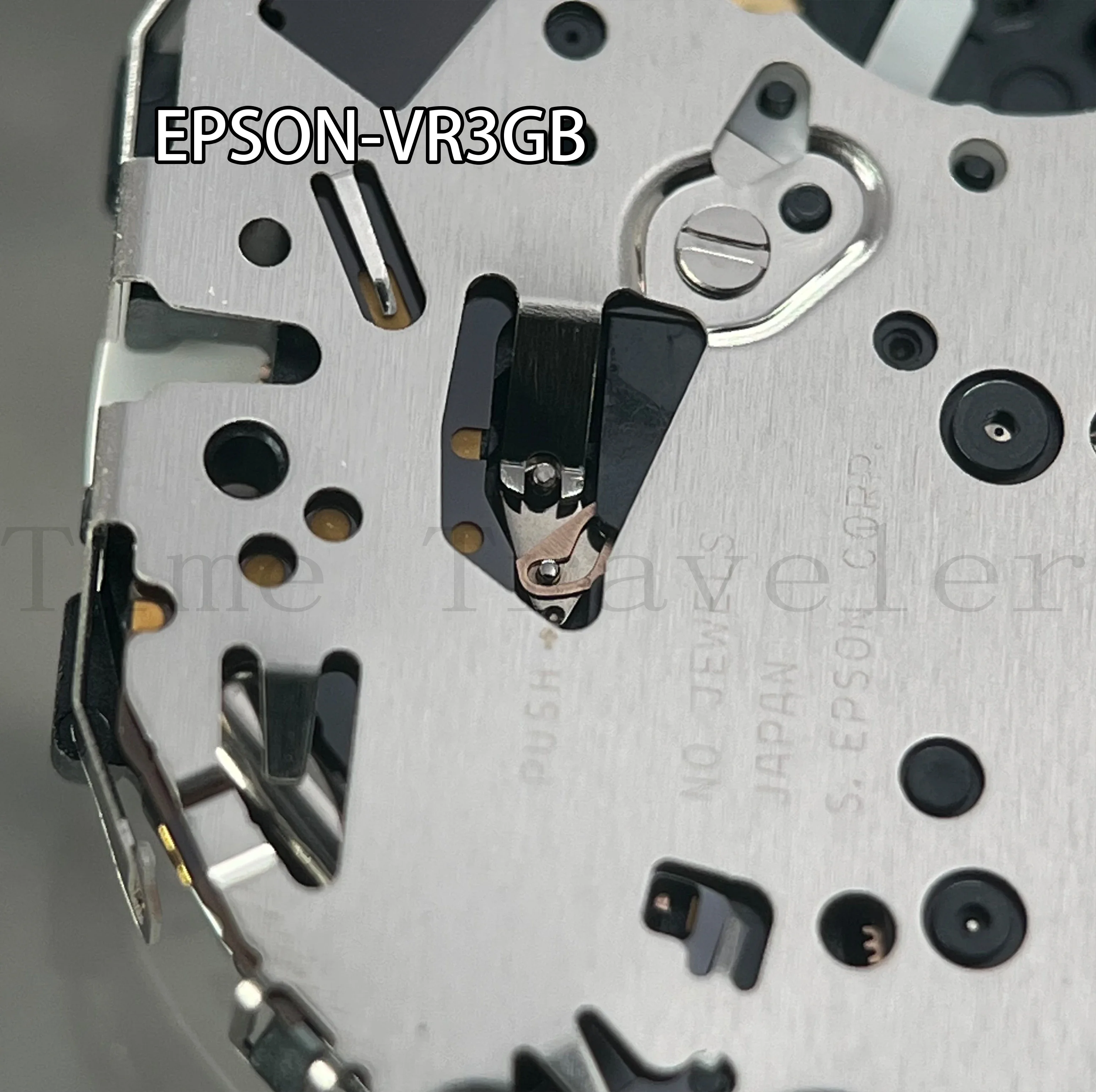 VR3G gerakan otot Chronograph VR3GB gerakan kuarsa 3.6.10 detik kecil Tanggal di 3:00