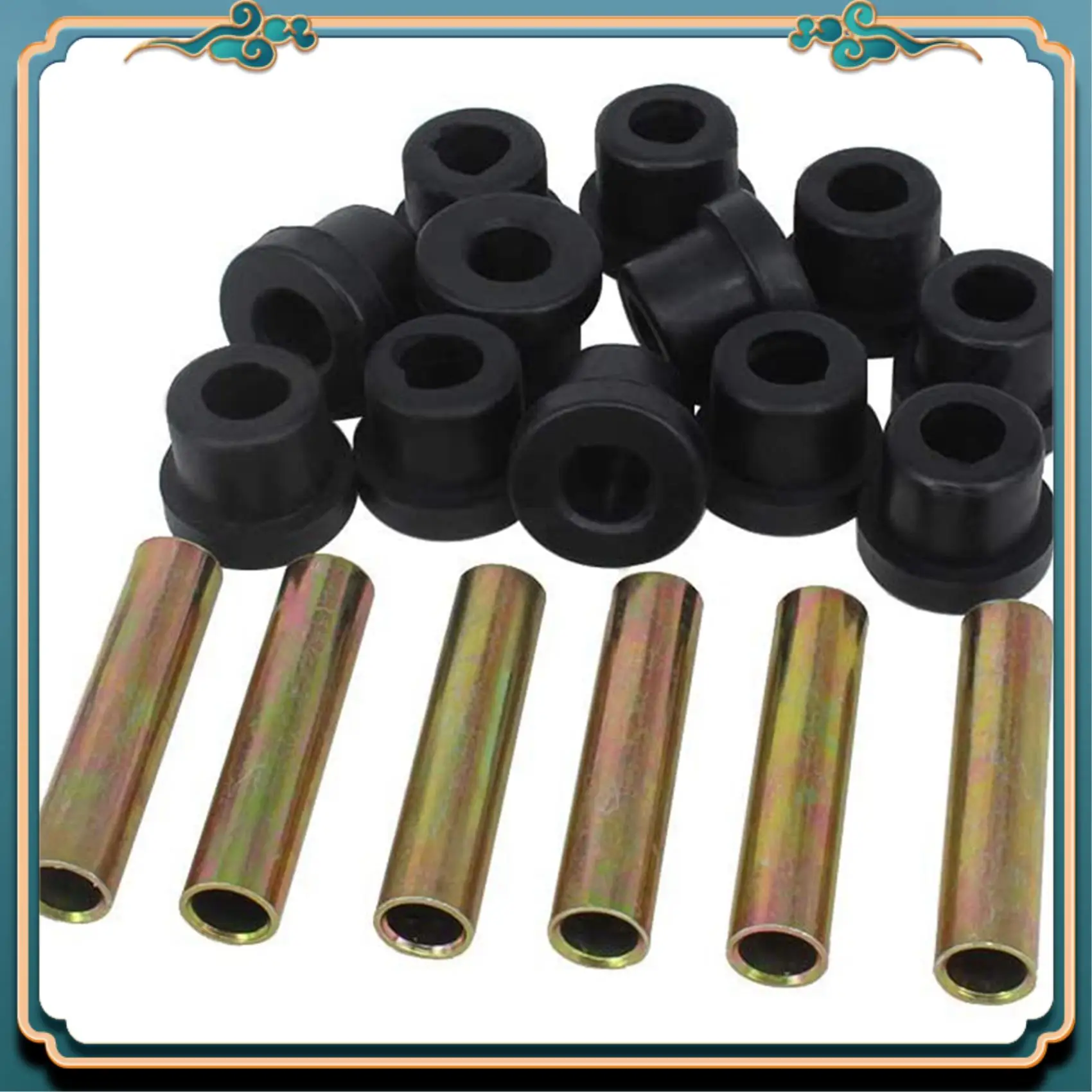 ABMV-4 Set For Club Car Bushing Kit, Golf Cart Rear Leaf Spring Bushing Kits For EZGO TXT/Medalist Gas/Electric 1015583