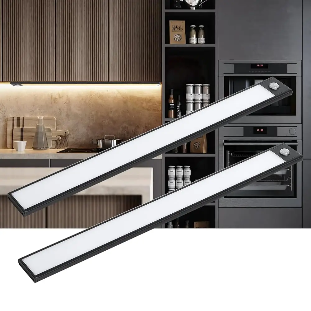 

69 Led Under Cabinet Lights 2Pack– Rechargeable 3000Mah Battery, Wirel Motion Sensor, I For Kitchen, Closet & Under Counter