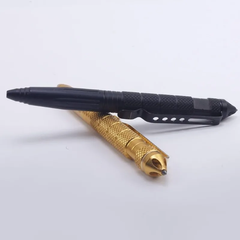 2Pcs Tactical Pen Multifunction Tungsten Steel Glass Breaker Self Defense Survival EDC Tool Pen Gift for Men Dad Everyday Carry