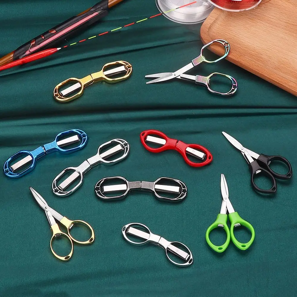 Line Cutter Fish Line Scissors Line Cutter Sewing Tool Retractable Scissors Folding Scissors Fishing Scissor Mini Scissors