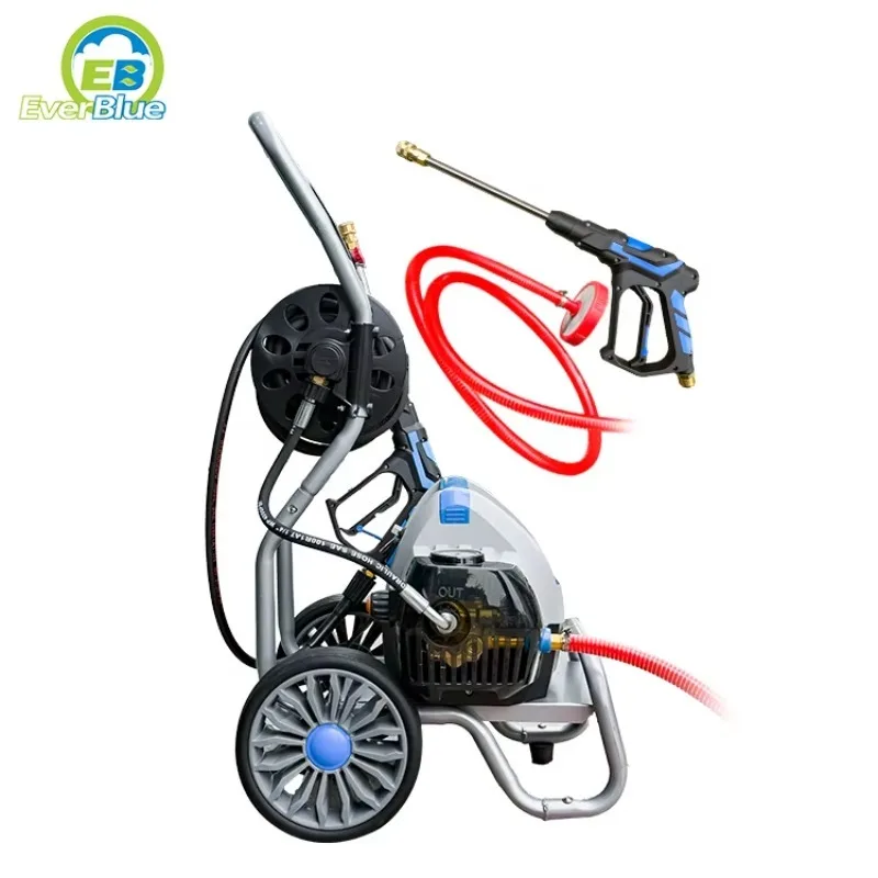 Cold Water 120Bar 12L/min Portable High Pressure Cleaner 2200W Aluminum Crankshaft Pump