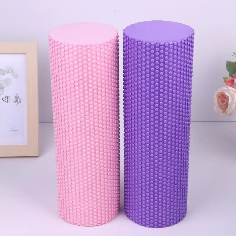 10×30cm EVA Foam Roller Round Yoga Massage Cylinder Muscle Relief Pilates Fitness Tool Home Workout Body Relax Equipment