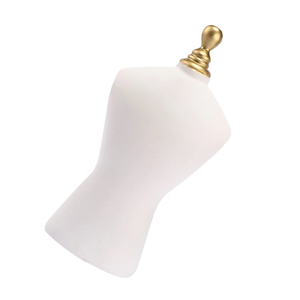 

Jewelry Neck Mold Bust Mannequin Necklace Slim Chain Display Resin Holder Stand