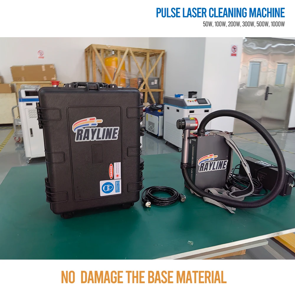 

50w 100w 150w 200w Laser Cleaning Machine Rust Removal Machine Fiber Optic Portable Laser Cleaning Machine Pulse Laser Cleaner