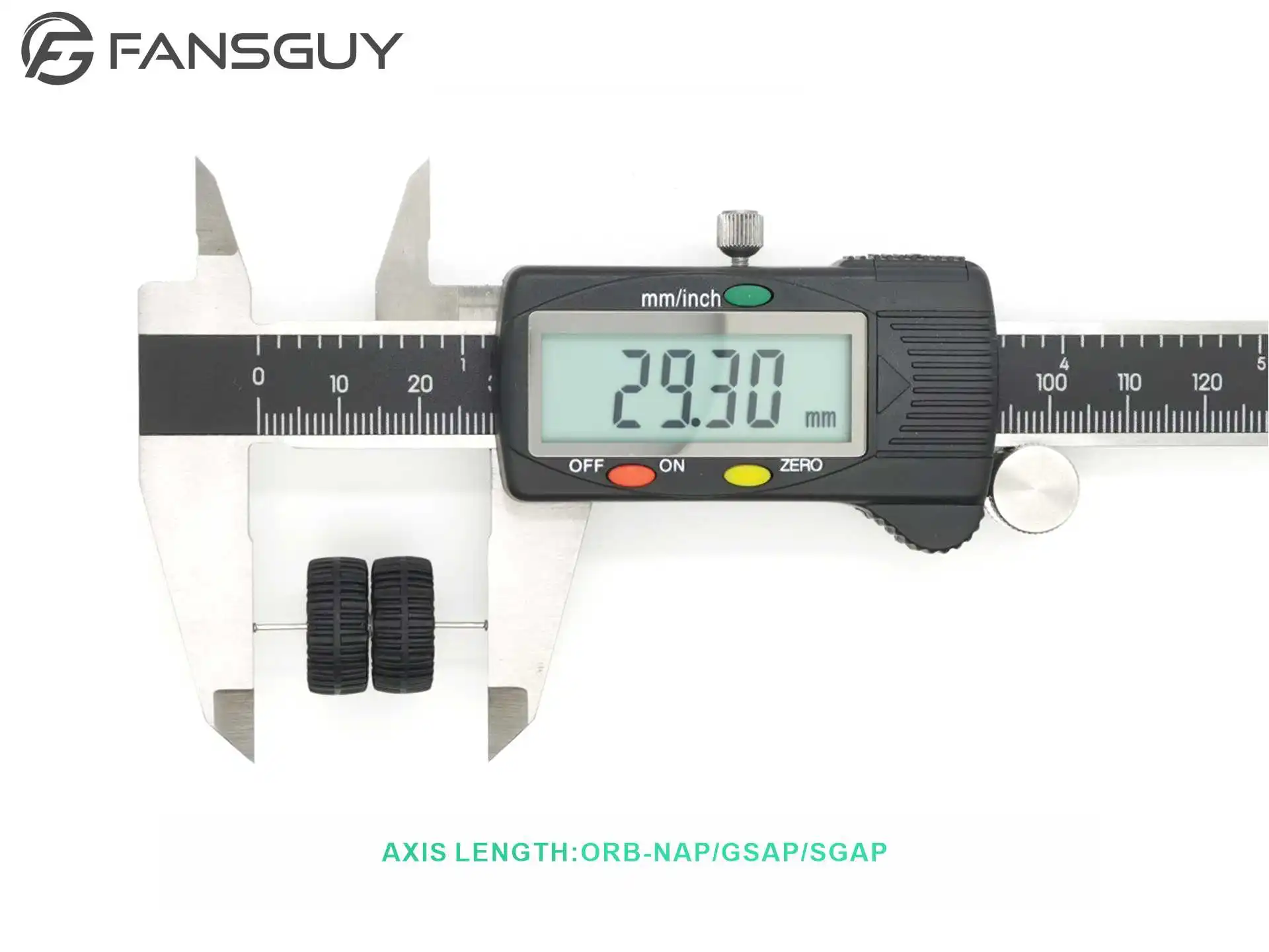 FANSGUY 1Set 1/64 Erwachsenen-Automodellteile Offroad-Räder 17mm Abnehmbare Reifen ORB-N Transparente UV-Beschichtung Serie – Detail 1