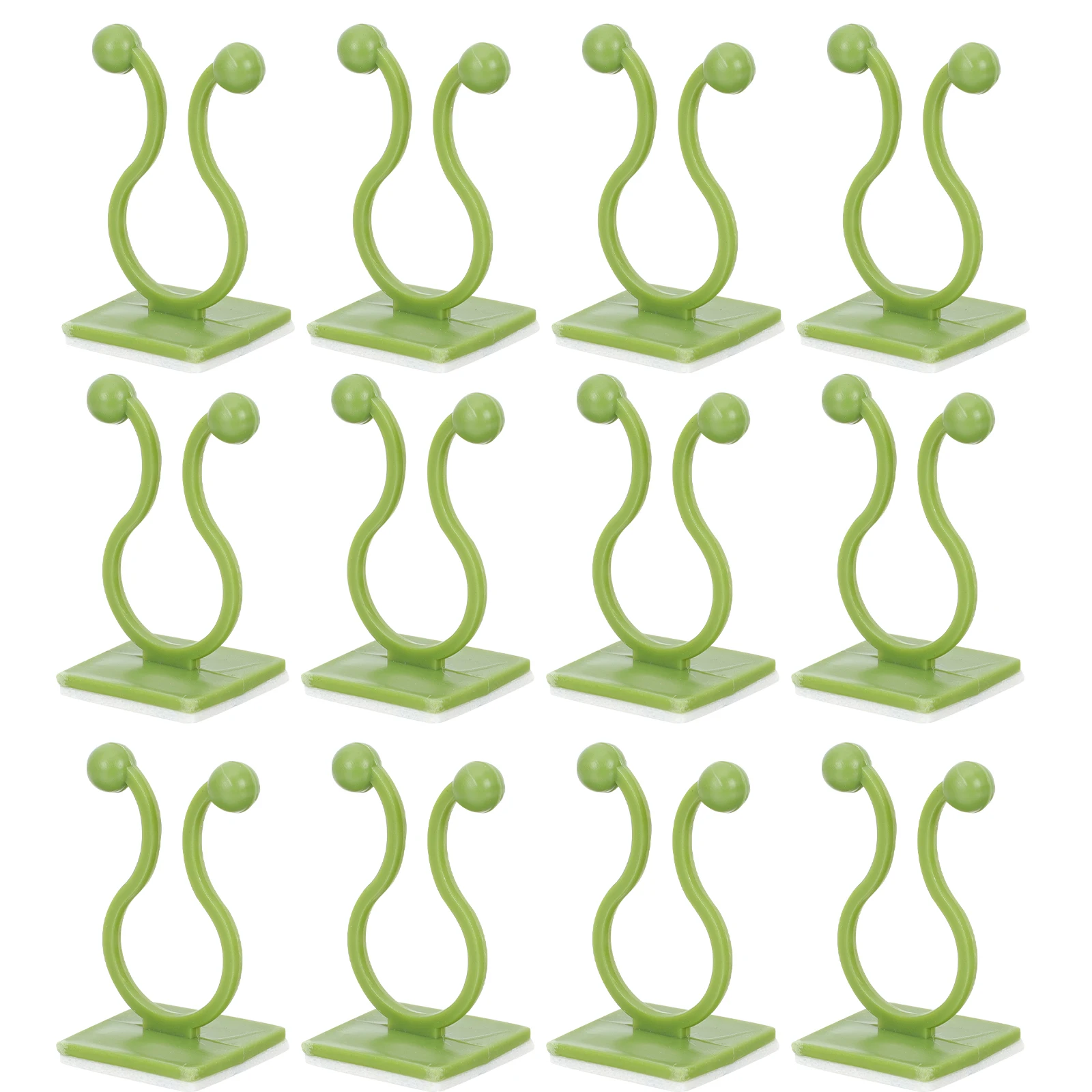 

Adhesive Wire Holder Clips Plant Support Wall Vines Fixture Tape Hooks Climbing Plant Clips Easy Install Durable ABS Home Office