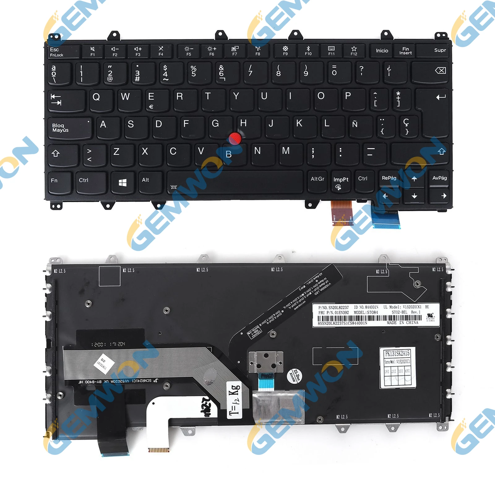 New Laptop Keyboard…