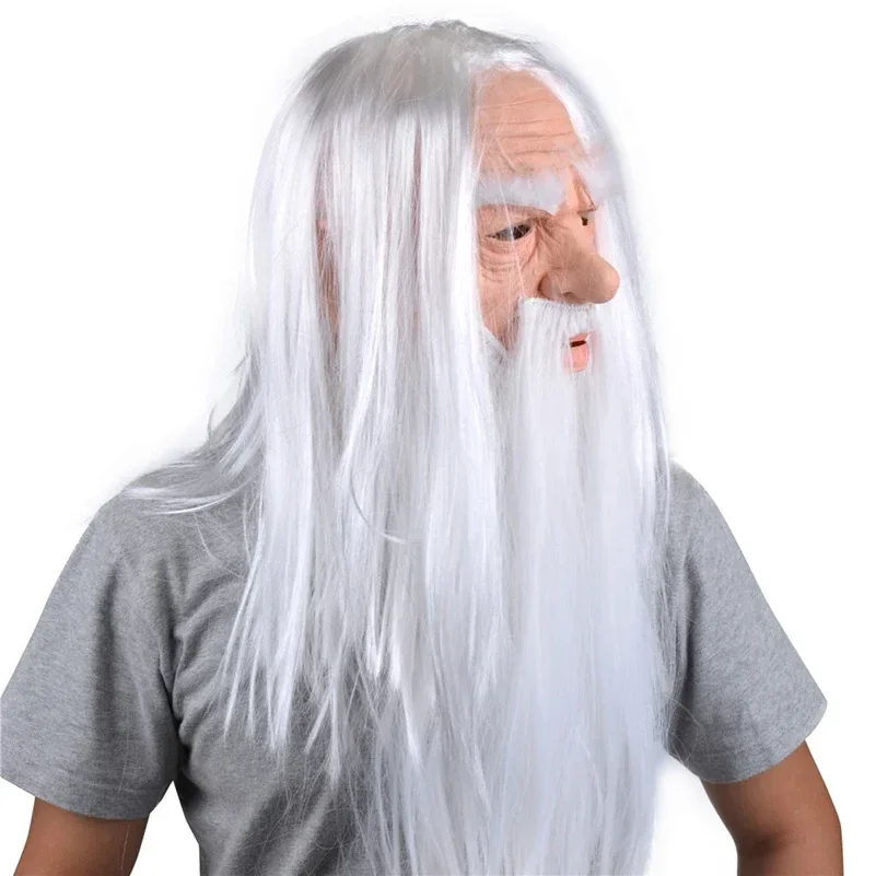 

Cosplay Scary Creepy Witch Hat Scary Mask Halloween Costume Props Headpiece for Masquerade Ball Carnival Fancy Dress Up Party