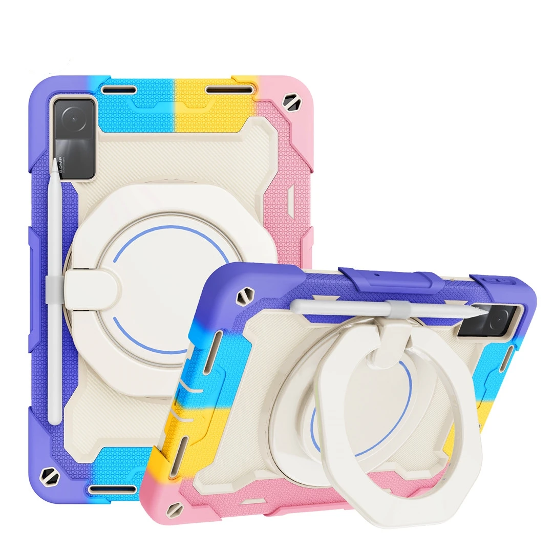 For Xiaomi Redmi Pad 10.61 2022 Case Tablet Holder Shockproof Kids Safe Cover For Redmi Pad SE 11 inch Kickstand Smart Shell