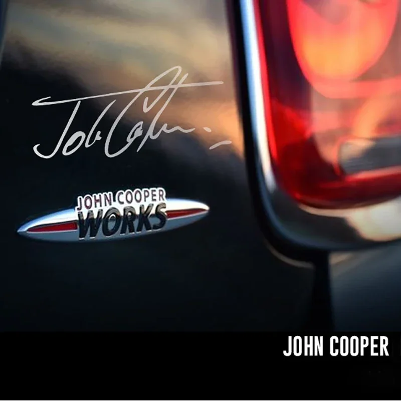 

Наклейка с надписью John Cooper Works, наклейка для мини медного клуба R55 R56 R60 R61 F54 F55 F56 F60, аксессуары для украшения