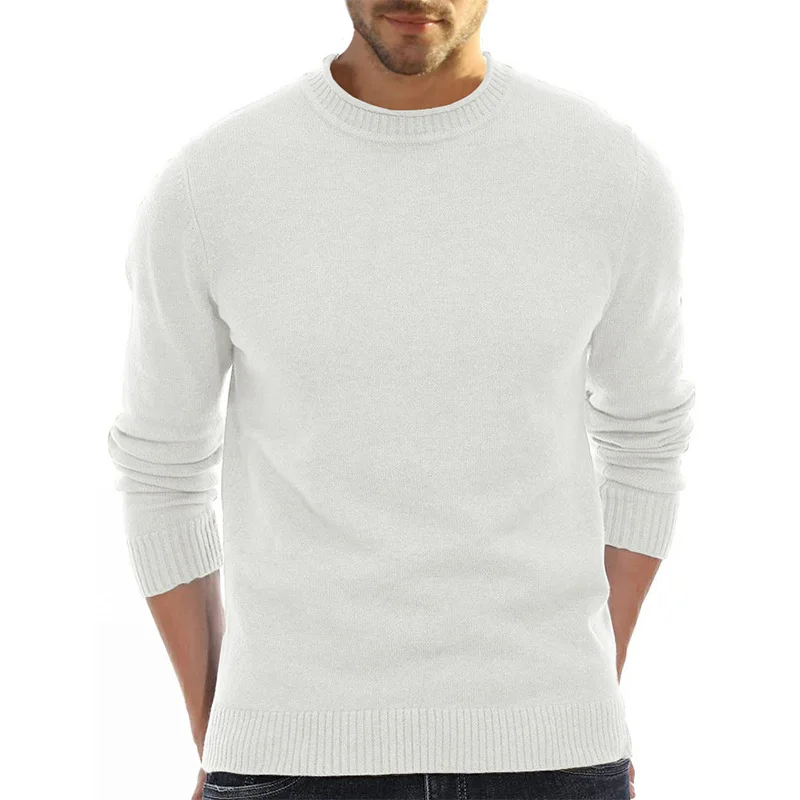 Sweater Men's Knitted Sweater Thickened Turtleneck Sweater Men's Bottoming Shirt