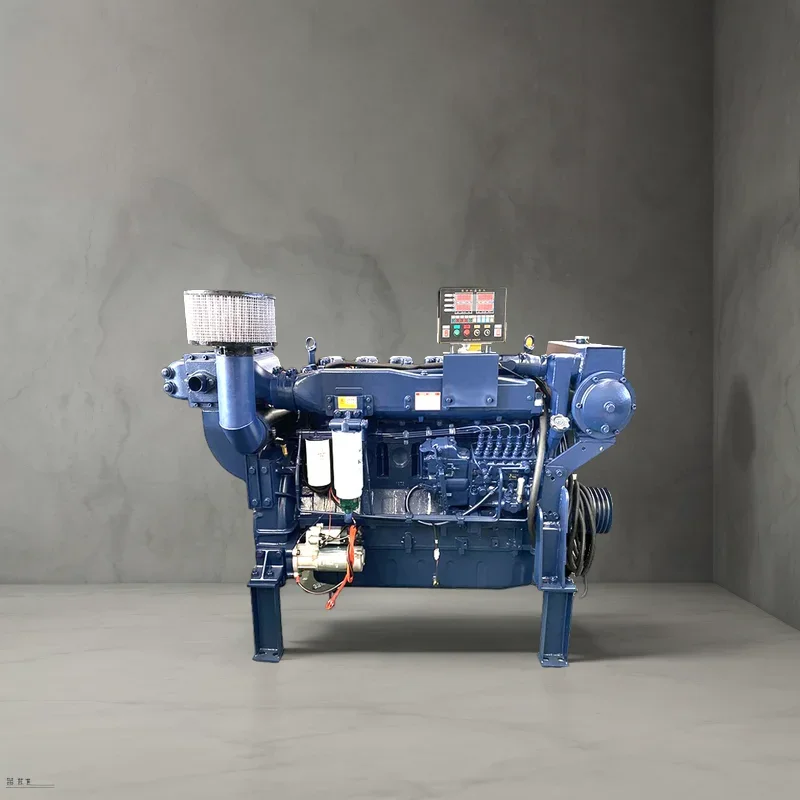 exquisite craftsmanship Chinese 6-cylinder marine engine, transmission range from 100HP to 400HP, for mechanical engines