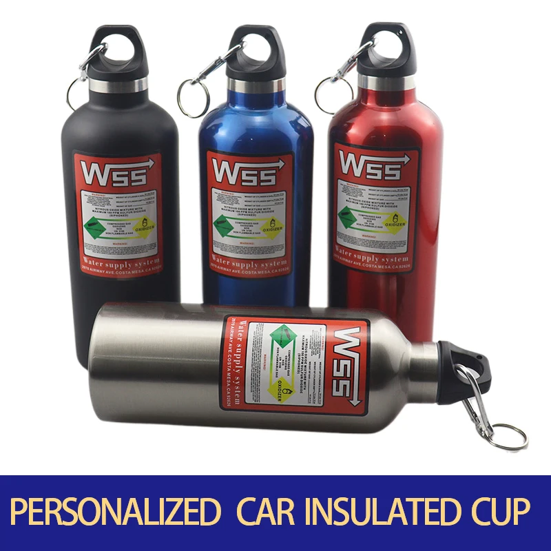 Cross border hot selling car NOS nitrogen insulated kettle motorcycle kettle riding equipment accessories 400ML