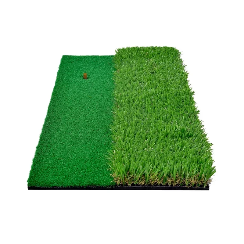 Golf long and short grass swing mat indoor and outdoor personal hitting mat practice net hitting mat